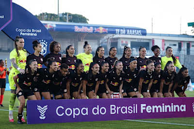 Bragantinas na partida de volta das quartas de final