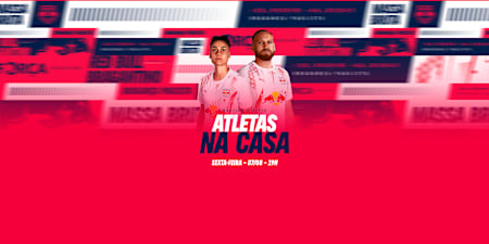 Atletas na Casa Red Bull Bragantino-Martina Del Trecco e Isidro Pitta