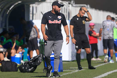 Gabriel, técnico das Bragantinas sub-20, pela 6ª rod. do Brasileiro de 2026