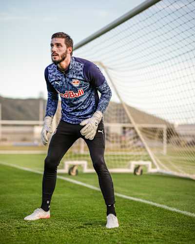 Cleiton em treino de preparação no CPD