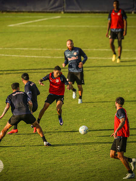 Elenco teve quase duas semanas sem partidas para focar nos treinamentos 