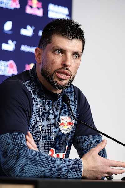 Coletiva de imprensa com o goleiro Tiago Volpi - outubro de 2026