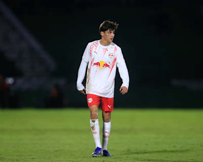 Yuri Leles durante partida do sub-20 do Braga