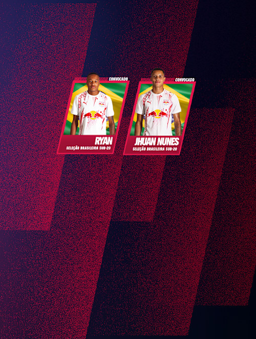 Ryan e Jhuan convocados para a Seleção Brasileira Sub-20 em outubro de 2026