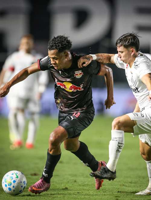 Andrés Hurtado na Vila Belmiro pela 15ª rodada do Brasileirão 2026