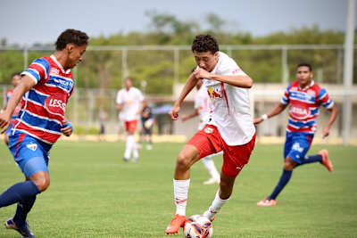 Iarley, autor do 1º gol, na volta das quartas do Brasileiro Sub-17 2026