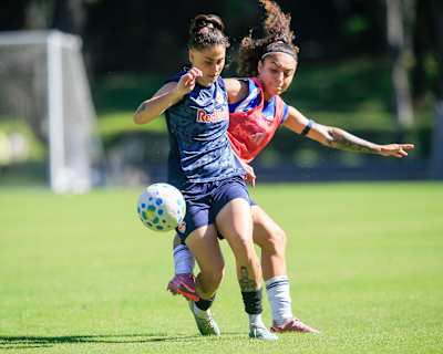 Equipes duelaram na manhã desta quarta-feira, no CT das Bragantinas