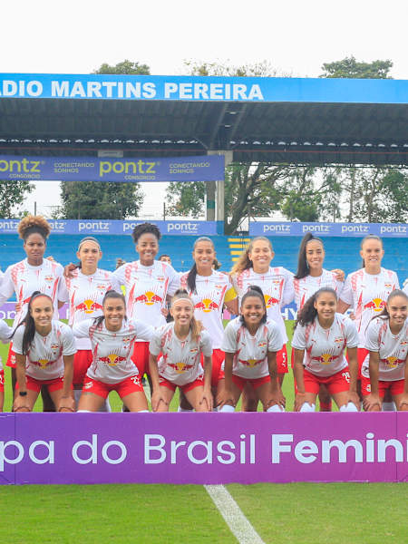 bragantinas em campo na Copa do Brasil Feminina desta temporada