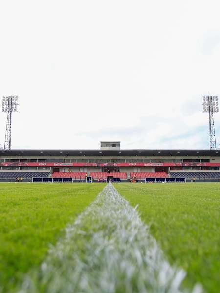 Estádio Cícero de Souza Marques, em dia de Copa do Brasil Fem., em 2025