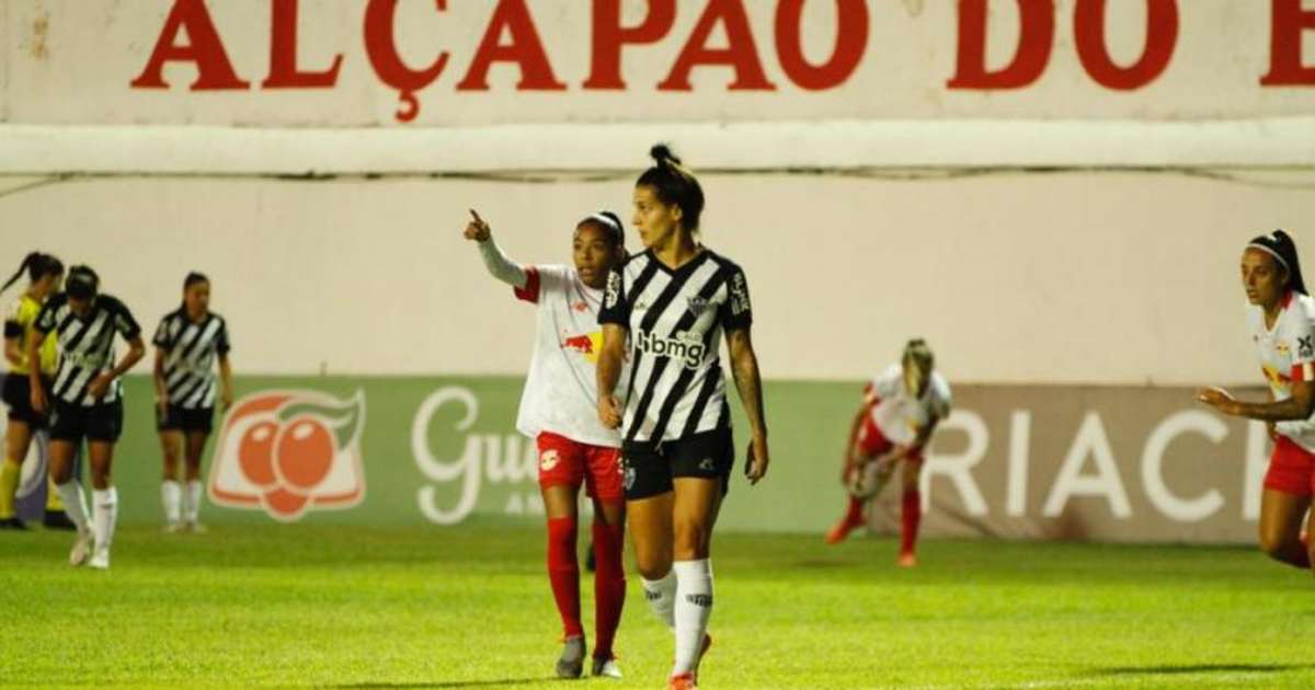 Pelo Brasileiro, Bragantinas perdem para o Atlético-MG por 2 a 0