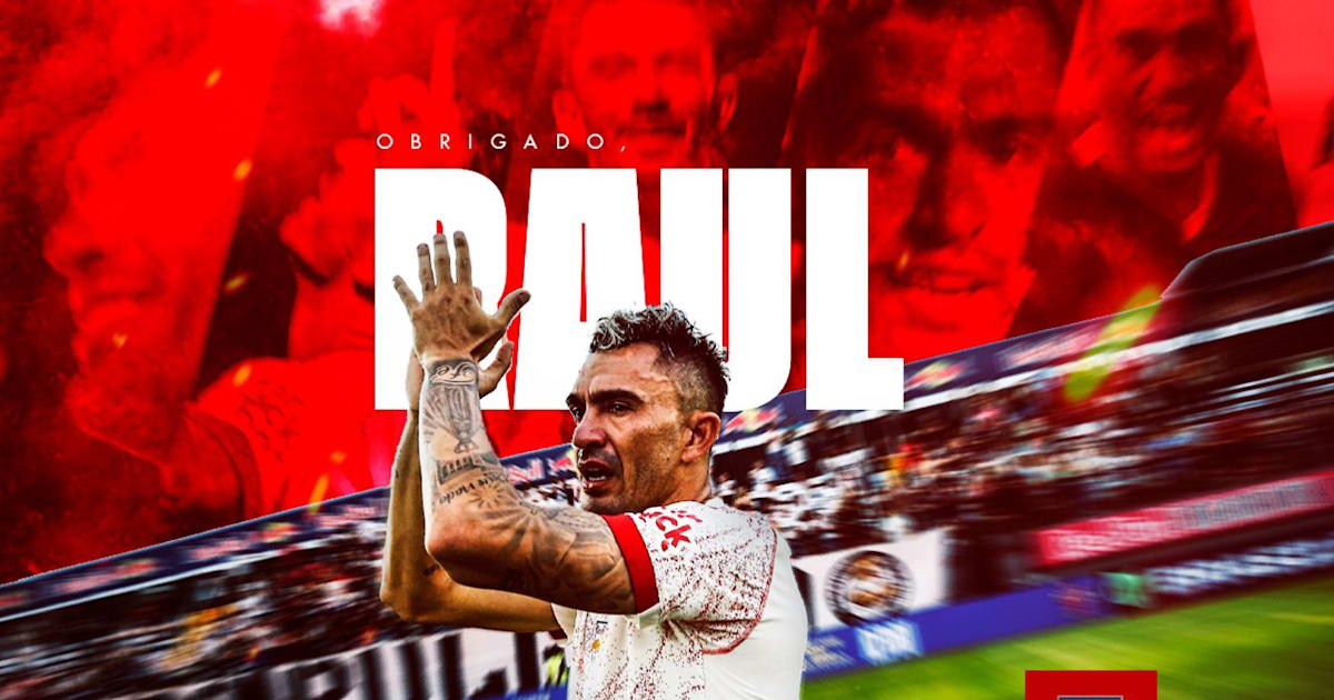 Após quatro anos, Raul se despede do Red Bull Bragantino