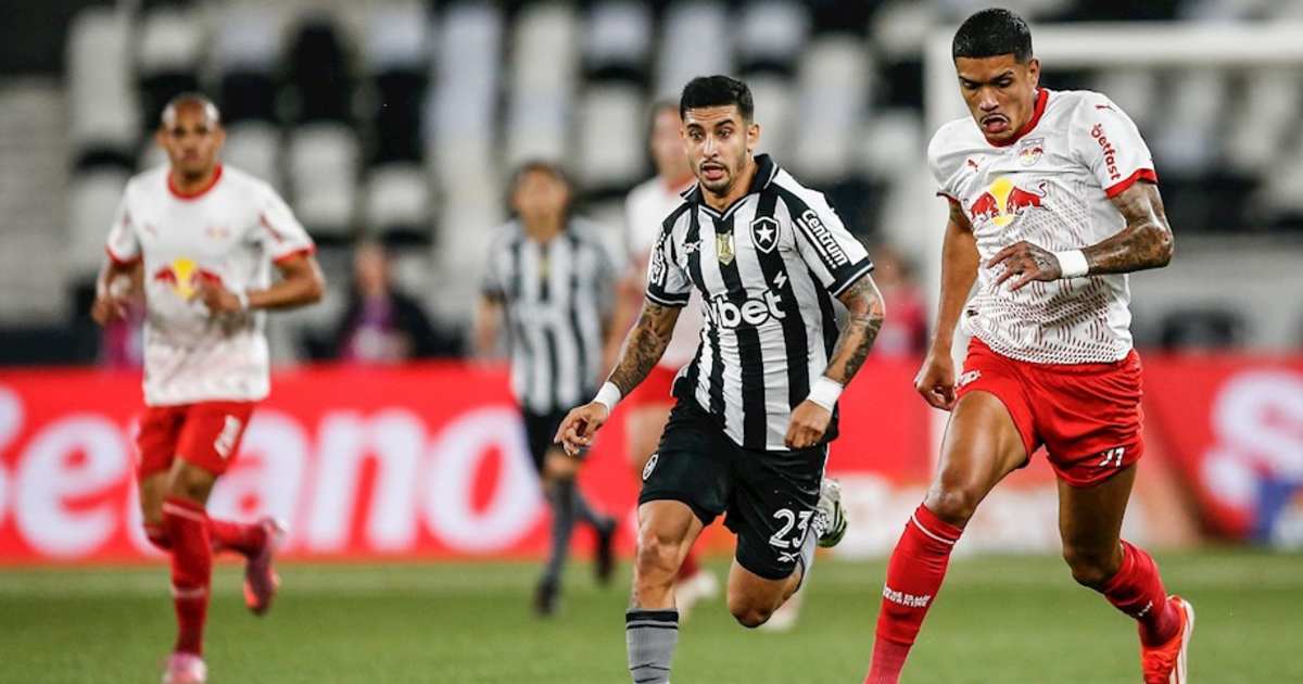 Red Bull Bragantino perde para o Botafogo por 4 a 1 pelo Brasileirão
