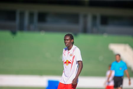 Hugo Henrique, atacante da equipe sub-17 do Braga